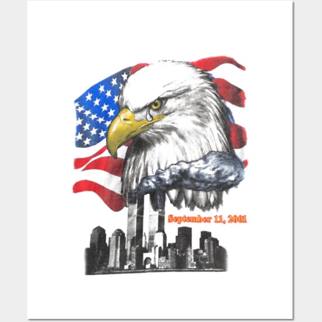 Vintage Style 9/11 Wall Art by dwatkins